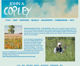 thumbnail of copley web site